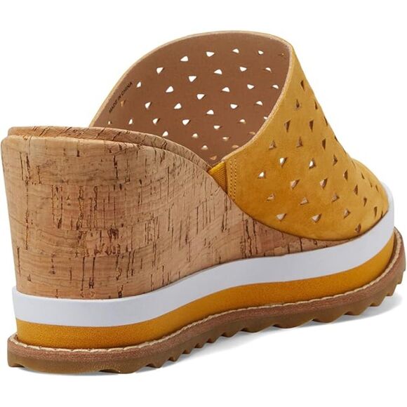 Pelle Moda Meg Platform Wedge Sandal - New - Picture 3 of 5